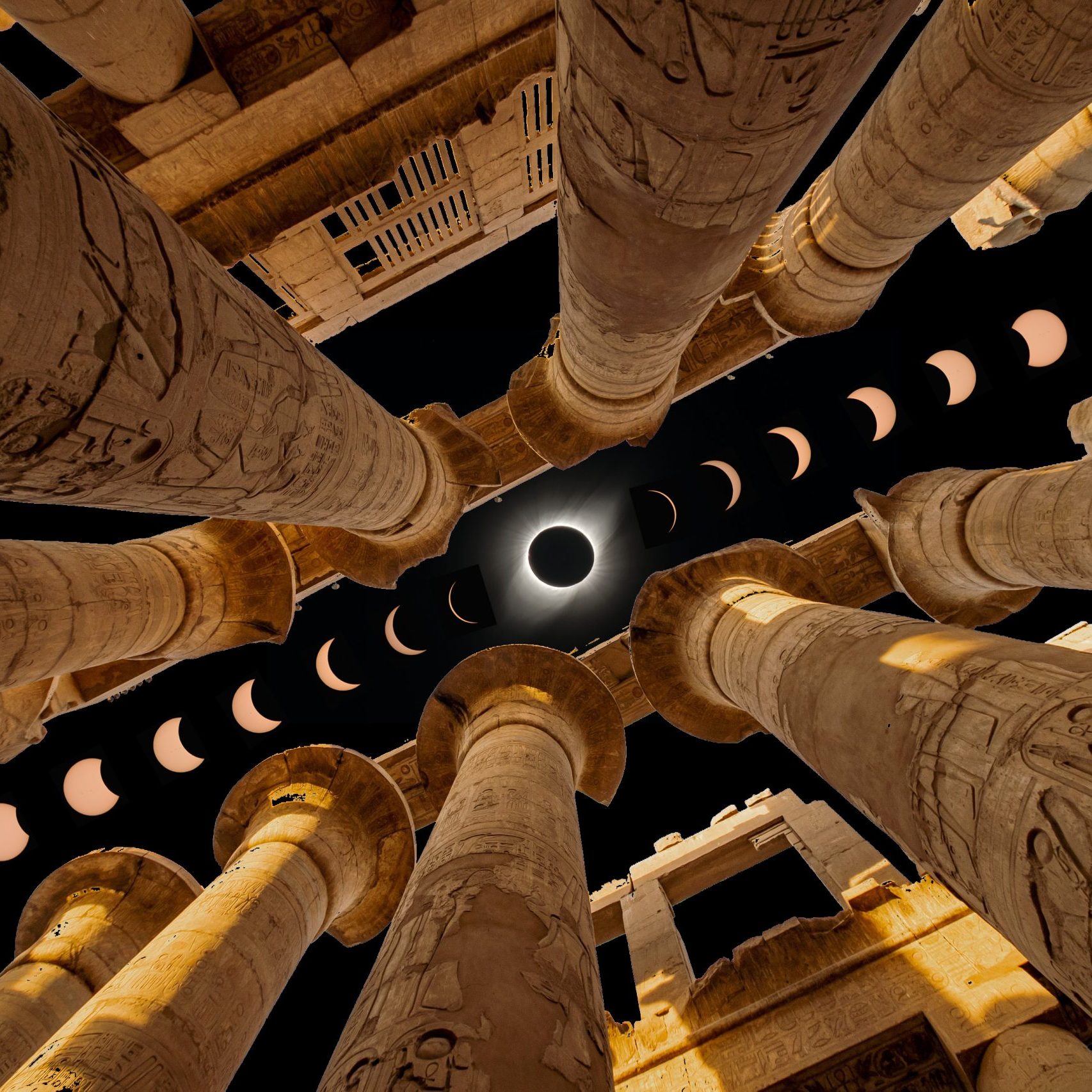 Luxor Eclipse Partial