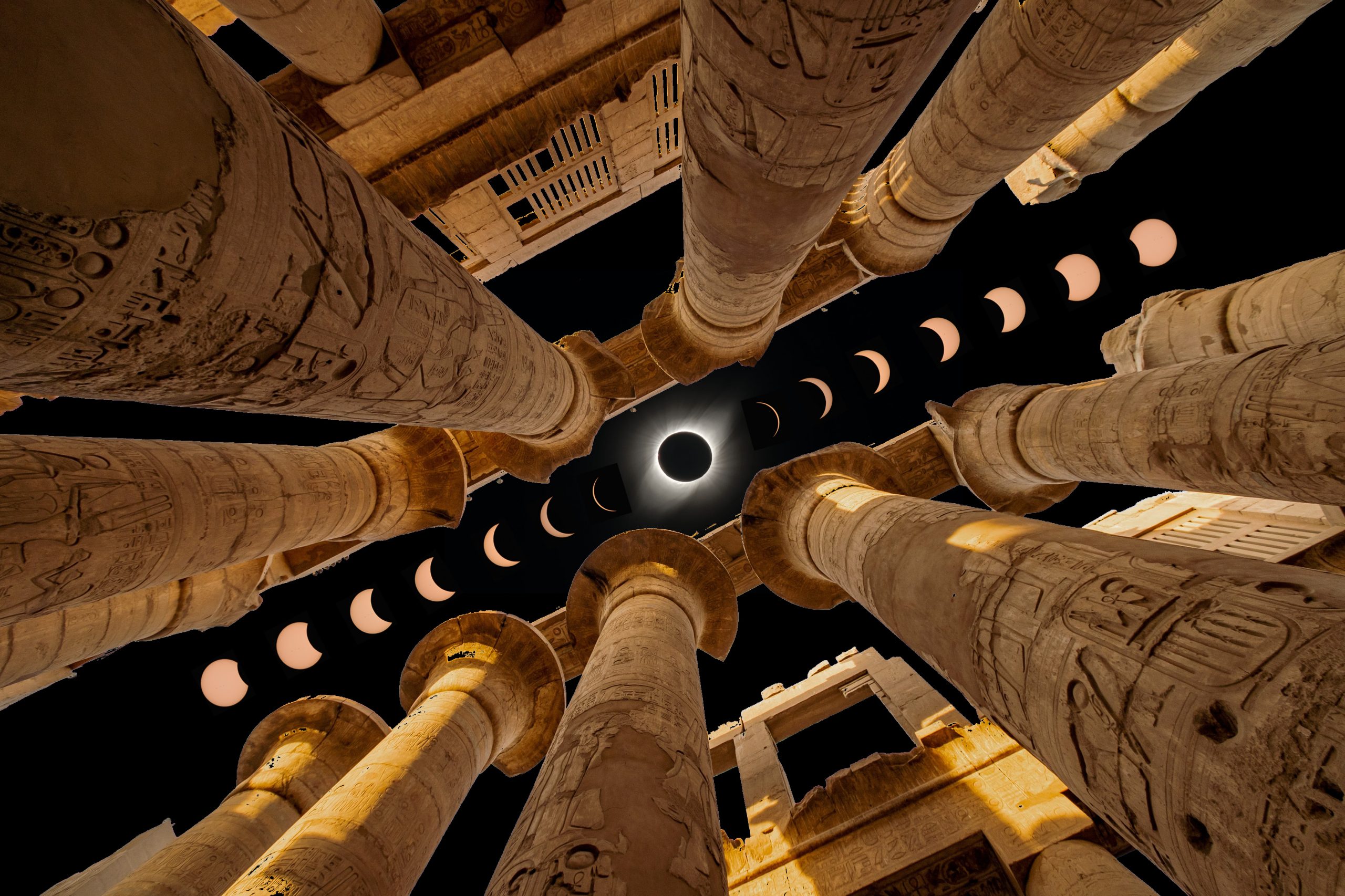 Luxor Eclipse Partial