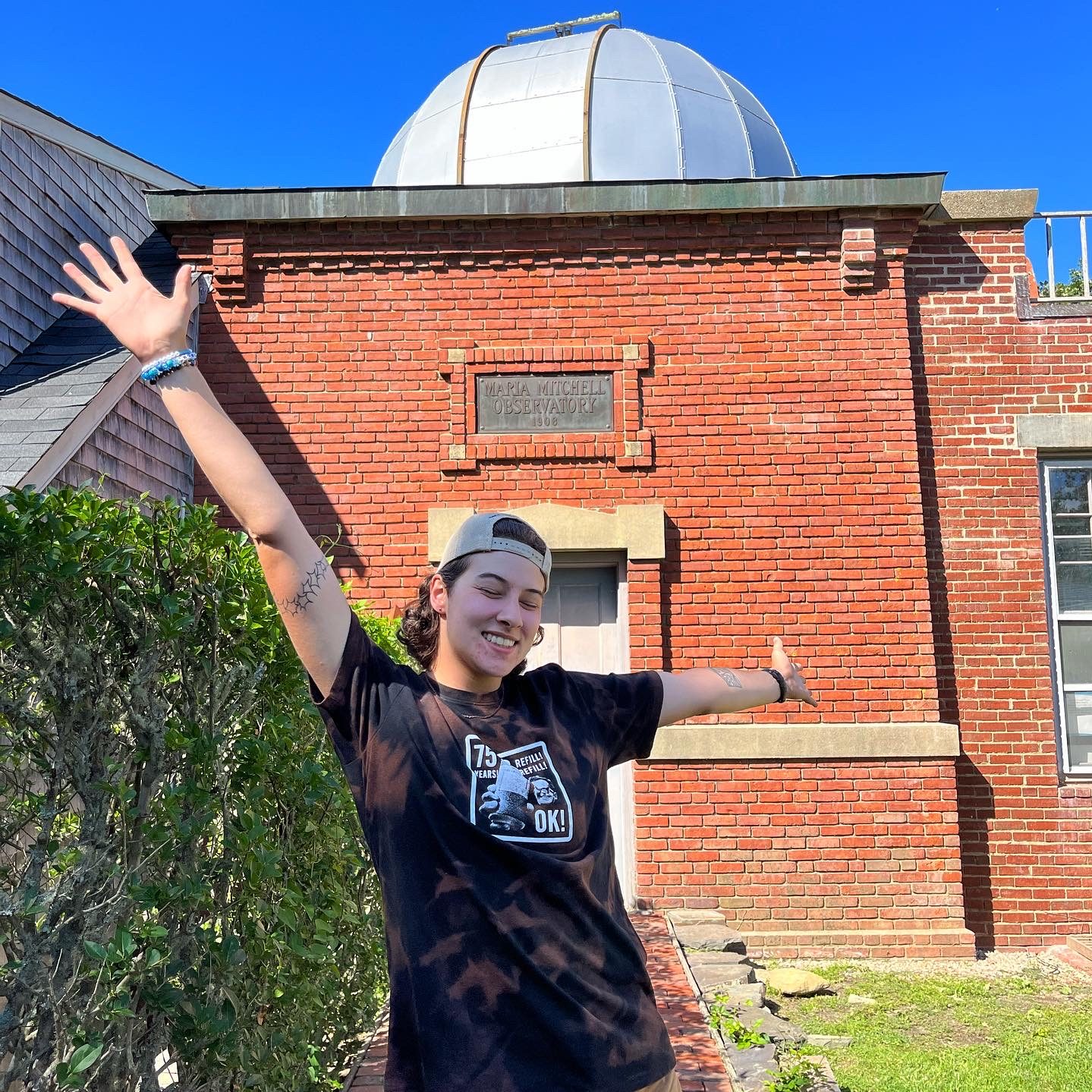 Nick Graber and Maria Mitchell Observatory