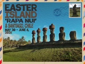 Easter Island Postcard